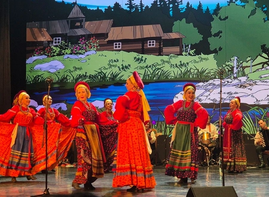 Russian folk choir from Omsk performs in Ho Chi Minh City